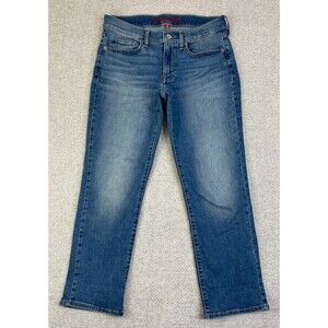 Lucky Brand Jeans Sweet Crop Women's 6 /28 Stretch Mid Rise Blue Denim